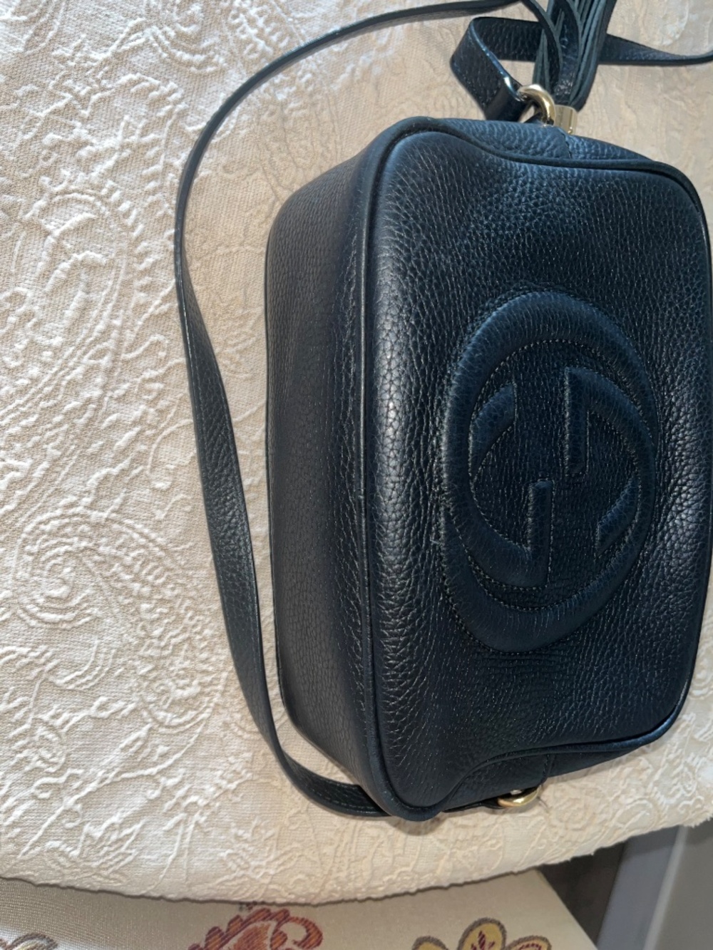 Gucci Black Soho Small Leather Disco Bag - Picture 5 of 7